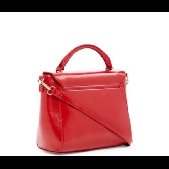 BOGO 75% OFF! PInk Haley Heart Satchel Red NWT - Picture 2 of 7